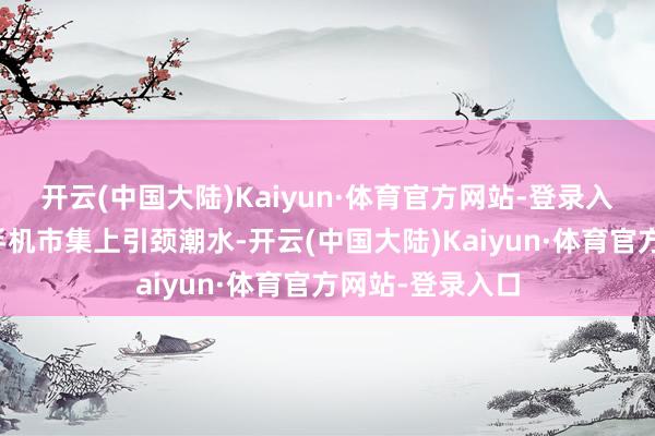 开云(中国大陆)Kaiyun·体育官方网站-登录入口期待在智妙手机市集上引颈潮水-开云(中国大陆)Kaiyun·体育官方网站-登录入口